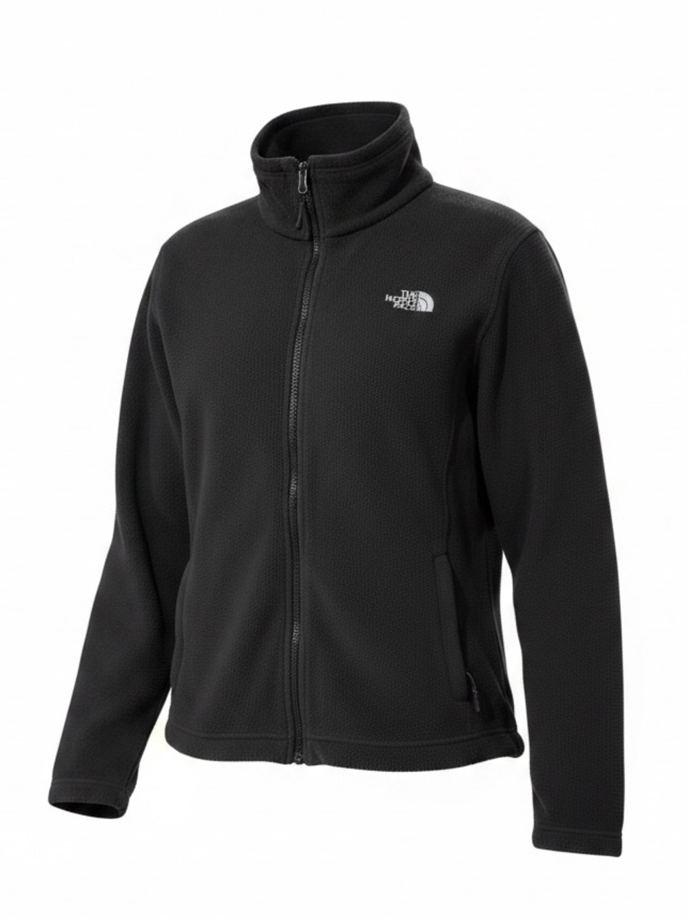 The North Face Women's Black Full-Zip Teddy Fleece Jacket XXL